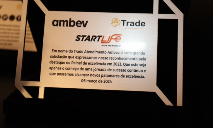 StartLife premiada pela Ambev